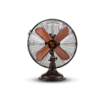 Retro T16 400mm High-Speed Table Fan (Rubbed Bronze)