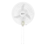 Wall 48 with CTX Technology Wall Fan 450mm Crystal White